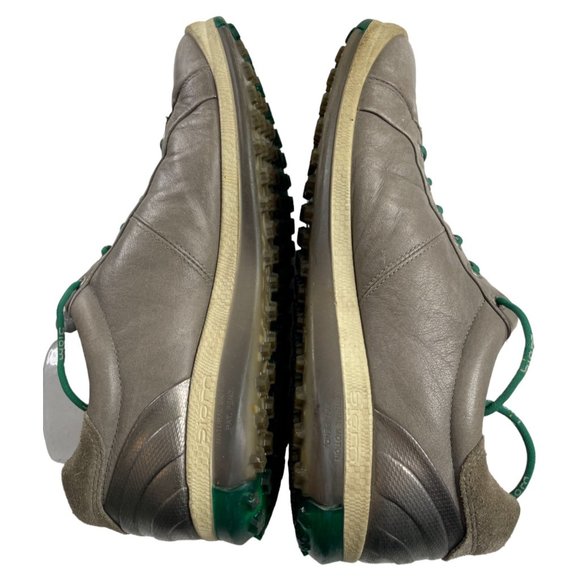 Ecco Men's Biom Yak Brown/Green Yak Leather Spikeless Golf Shoe EU 44/US 10-10.5 - Picture 3 of 9